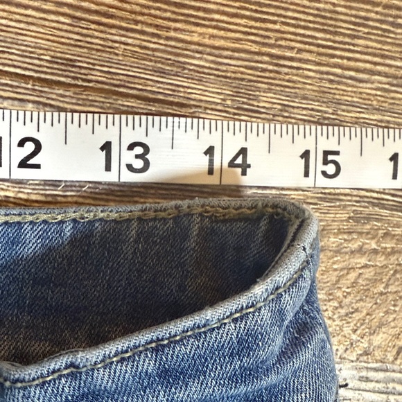 Chico’s Platinum Jeans with Rips & Rhinestone - Picture 8 of 10